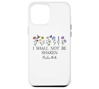 Psalm 16:8 Will I Shall Not Be Shaken Bible Verse Christian Coque pour iPhone 12 Pro Max