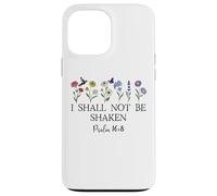 Psalm 16:8 Will I Shall Not Be Shaken Bible Verse Christian Coque pour iPhone 13 Pro Max