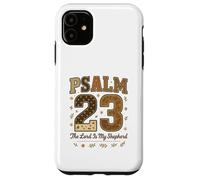 Psalm 23 The Lord is My Shepherd Stitched Patchwork Christia Coque pour iPhone 11