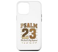 Psalm 23 The Lord is My Shepherd Stitched Patchwork Christia Coque pour iPhone 12 Pro Max