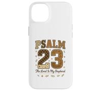 Psalm 23 The Lord is My Shepherd Stitched Patchwork Christia Coque pour iPhone 14 Plus