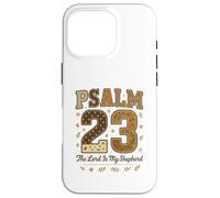 Psalm 23 The Lord is My Shepherd Stitched Patchwork Christia Coque pour iPhone 16 Pro