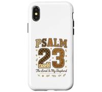 Psalm 23 The Lord is My Shepherd Stitched Patchwork Christia Coque pour iPhone X/XS