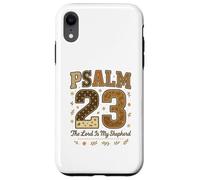 Psalm 23 The Lord is My Shepherd Stitched Patchwork Christia Coque pour iPhone XR