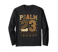 Psalm 23 The Lord is My Shepherd Stitched Patchwork Christia Manche Longue