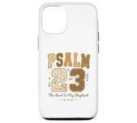 Psalm 23 The Lord is My Shepherd Stitched Vintage Christian Coque pour iPhone 12/12 Pro