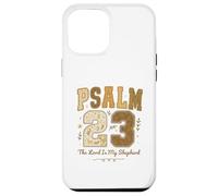 Psalm 23 The Lord is My Shepherd Stitched Vintage Christian Coque pour iPhone 12 Pro Max