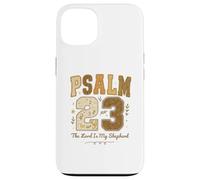 Psalm 23 The Lord is My Shepherd Stitched Vintage Christian Coque pour iPhone 13