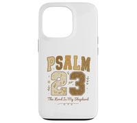 Psalm 23 The Lord is My Shepherd Stitched Vintage Christian Coque pour iPhone 13 Pro