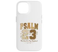 Psalm 23 The Lord is My Shepherd Stitched Vintage Christian Coque pour iPhone 14
