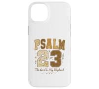 Psalm 23 The Lord is My Shepherd Stitched Vintage Christian Coque pour iPhone 14 Plus