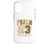 Psalm 23 The Lord is My Shepherd Stitched Vintage Christian Coque pour iPhone 16
