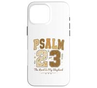 Psalm 23 The Lord is My Shepherd Stitched Vintage Christian Coque pour iPhone 16 Pro Max