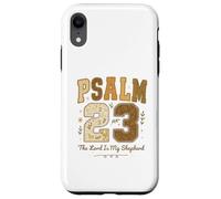 Psalm 23 The Lord is My Shepherd Stitched Vintage Christian Coque pour iPhone XR