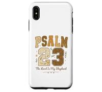 Psalm 23 The Lord is My Shepherd Stitched Vintage Christian Coque pour iPhone XS Max
