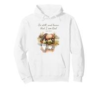 Psalm 46:10 Be Still, and Know That I am God, Girls Horse Sweat à Capuche