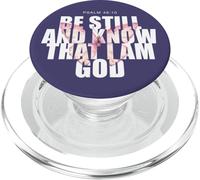 Psalm 46:10 Be Still & Know - Women Girls Butterfly PopSockets PopGrip pour MagSafe