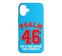 Psalm 46 | Dieu est Notre Refuge et Notre Force | Verset biblique Foi Coque pour iPhone 16 Plus