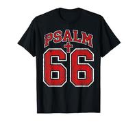 Psalm 66 Shout for Joy to God Christian Bible Verse Faith T-Shirt