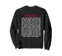 Psalms 121 Full KJV Bible Verse Protection & Safety Blessing Sweatshirt