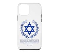 Psalms 122:6-9 Elegant Star of David Israel Bible Verse Coque pour iPhone 12 Mini