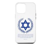 Psalms 122:6-9 Star of David Israel Bible Verse German Coque pour iPhone 12 Pro Max