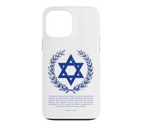 Psalms 122:6-9 Star of David Israel Bible Verse German Coque pour iPhone 13 Pro Max