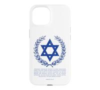 Psalms 122:6-9 Star of David Israel Bible Verse German Coque pour iPhone 15
