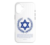 Psalms 122:6-9 Star of David Israel Bible Verse German Coque pour iPhone 16