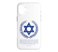 Psalms 122:6-9 Star of David Israel Bible Verse German Coque pour iPhone 16 Plus