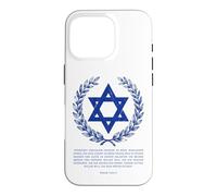 Psalms 122:6-9 Star of David Israel Bible Verse German Coque pour iPhone 16 Pro