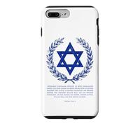 Psalms 122:6-9 Star of David Israel Bible Verse German Coque pour iPhone 7 Plus/8 Plus
