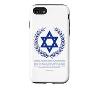 Psalms 122:6-9 Star of David Israel Bible Verse German Coque pour iPhone SE (2020) / 7/8