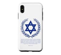 Psalms 122:6-9 Star of David Israel Bible Verse German Coque pour iPhone XS Max