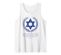 Psalms 122:6-9 Star of David Israel Bible Verse German Débardeur