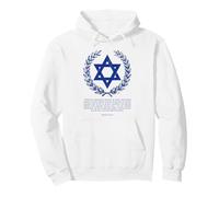 Psalms 122:6-9 Star of David Israel Bible Verse German Sweat à Capuche