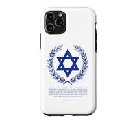 Psalms 122:6-9 Star of David Israel Bible Verse Gr oque pour iPhone 11 Pro