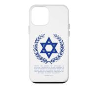 Psalms 122:6-9 Star of David Israel Bible Verse Gr oque pour iPhone 12 Mini