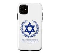 Psalms 122:6-9 Star of David Israel Bible Verse Hindi Coque pour iPhone 11
