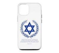Psalms 122:6-9 Star of David Israel Bible Verse Hindi Coque pour iPhone 12/12 Pro
