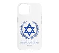 Psalms 122:6-9 Star of David Israel Bible Verse Hindi Coque pour iPhone 15