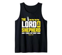 Psalms 23:1 The Lord is My Shepherd Christian Wear Débardeur