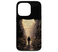 Psalms 23:4 Though I Walk Through The Valley Christian Bible Coque pour iPhone 13 Pro