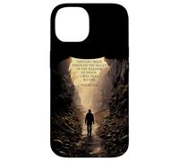 Psalms 23:4 Though I Walk Through The Valley Christian Bible Coque pour iPhone 14