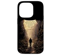 Psalms 23:4 Though I Walk Through The Valley Christian Bible Coque pour iPhone 14 Pro