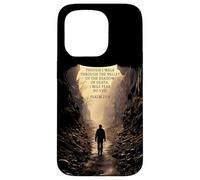 Psalms 23:4 Though I Walk Through The Valley Christian Bible Coque pour iPhone 15 Pro