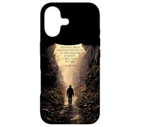 Psalms 23:4 Though I Walk Through The Valley Christian Bible Coque pour iPhone 17