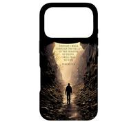 Psalms 23:4 Though I Walk Through The Valley Christian Bible Coque pour iPhone 17 Pro