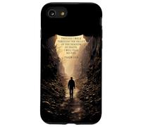 Psalms 23:4 Though I Walk Through The Valley Christian Bible Coque pour iPhone SE (2020) / 7/8