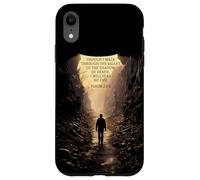 Psalms 23:4 Though I Walk Through The Valley Christian Bible Coque pour iPhone XR